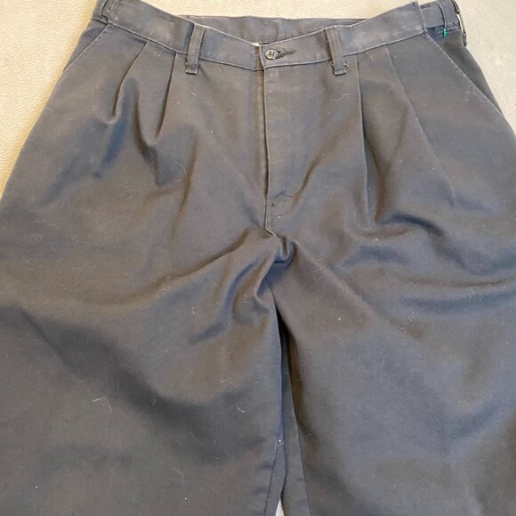 Dickies Black Work Pants Mens 34x26 Cotton/Polyester Durable Comfortable - Picture 8 of 13